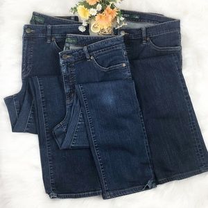 Lauren Ralph Lauren Jeans  •  Bundle of 3 Pair